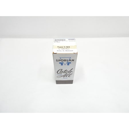 CATCH-ALL DRIER 5/8IN HYDRAULIC FILTER ASSEMBLY -  SPORLAN, C-165